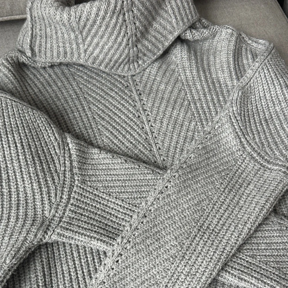 MAJE Matignon Gray Women's Sweater - Picture 4 of 7